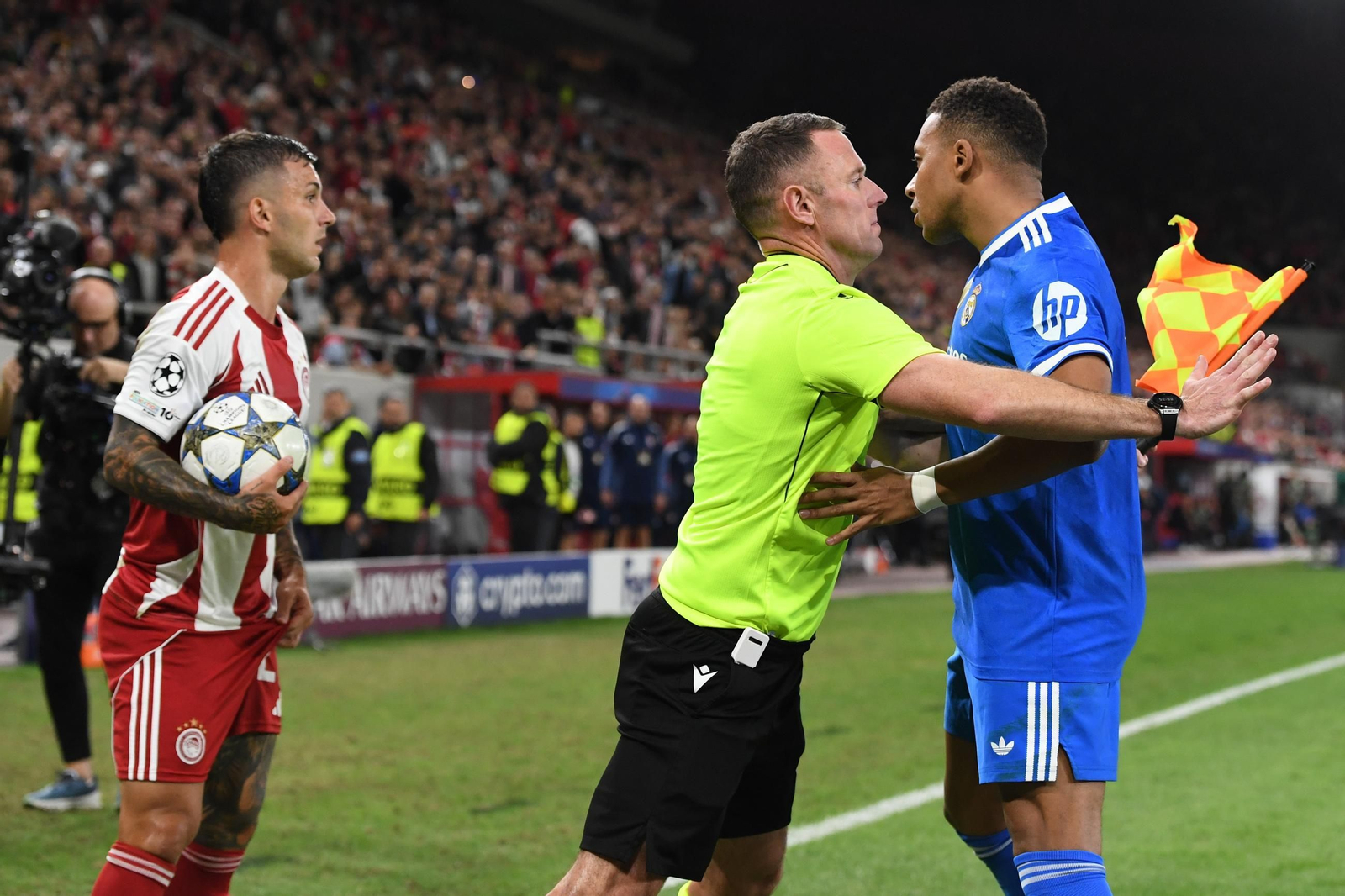 Las imágenes del Olympiacos-Real Madrid