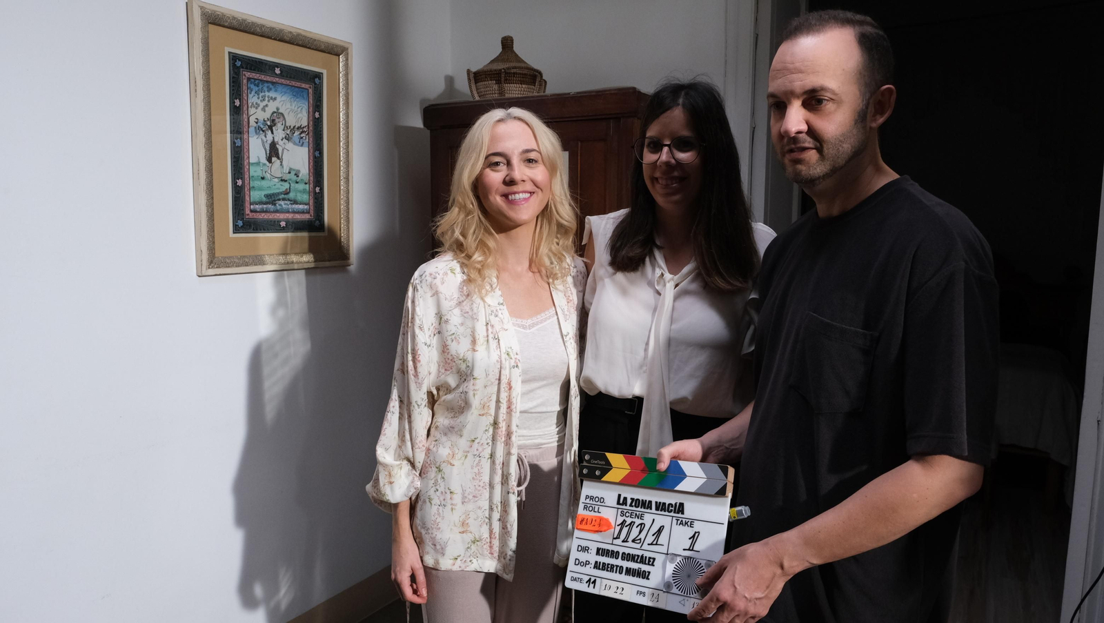 Imágenes del rodaje en Almería de la película 'La Casa Vacía'