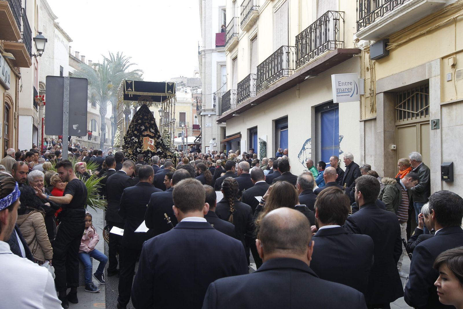 Imágenes de la Procesión del Entierro, Viernes Santo. Semana Santa Almería 2019