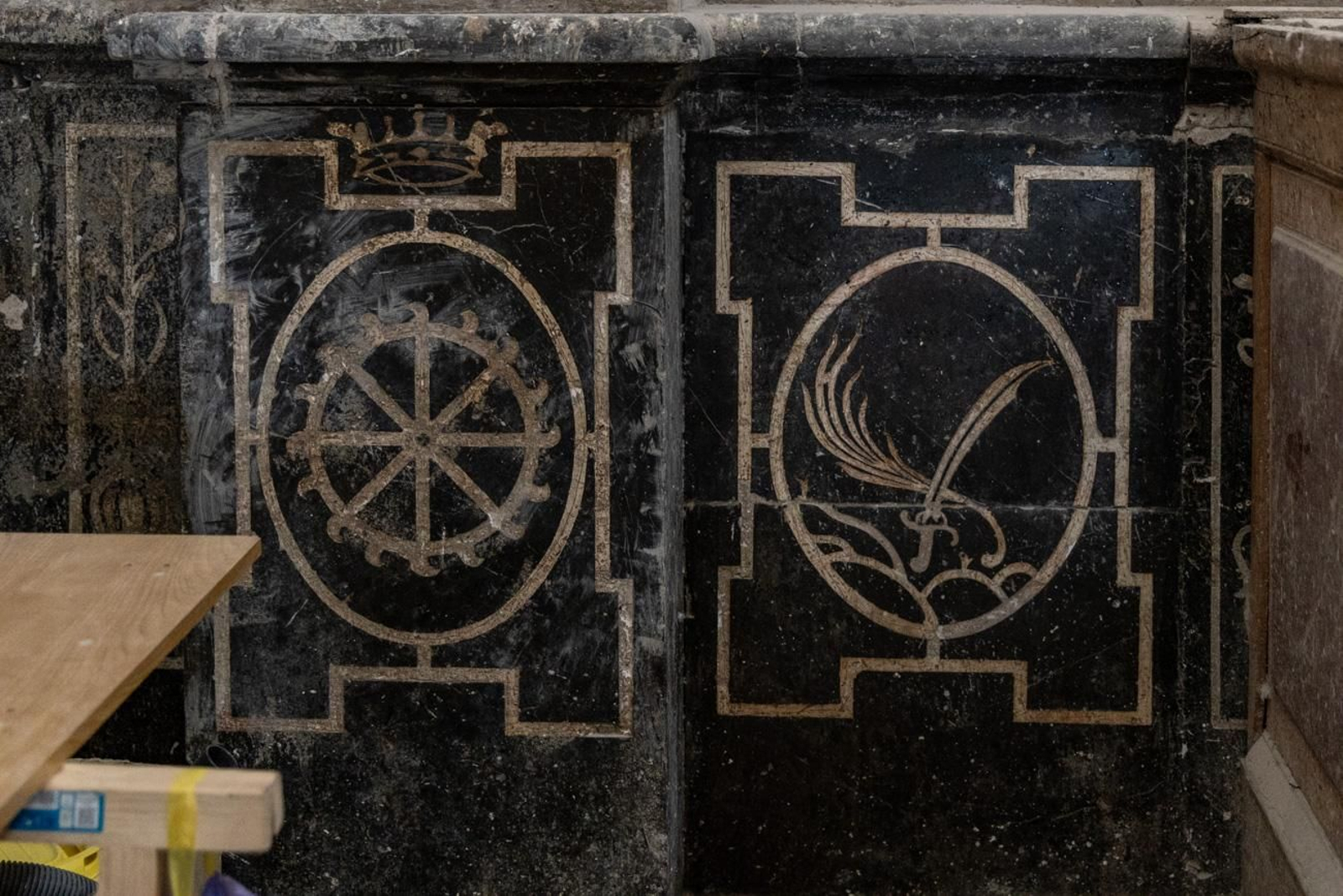 Detalles de la iglesia de Santo Domingo