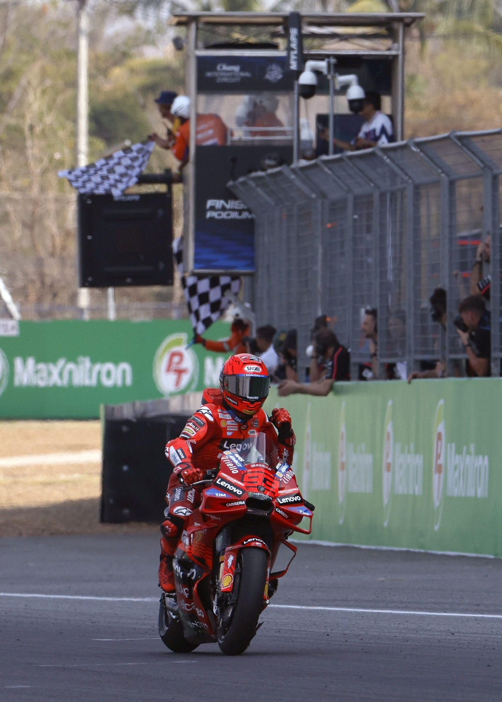 Las fotos del triunfo de Marc Márquez en Tailandia