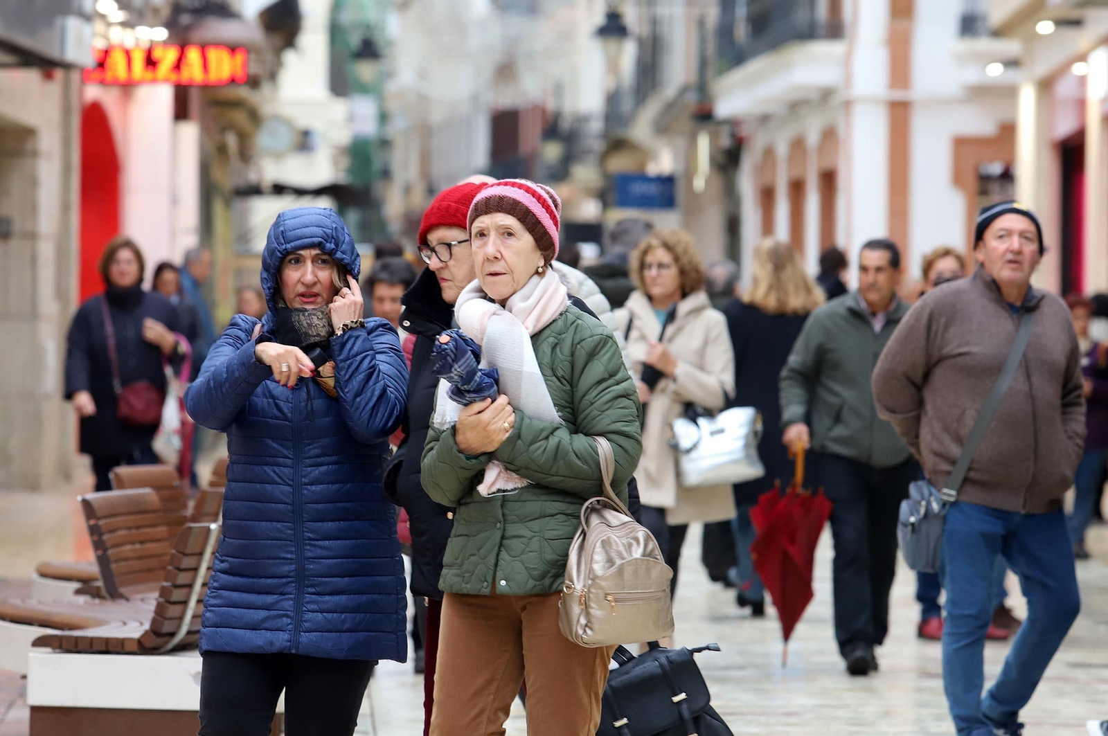 El frío se instala en Huelva