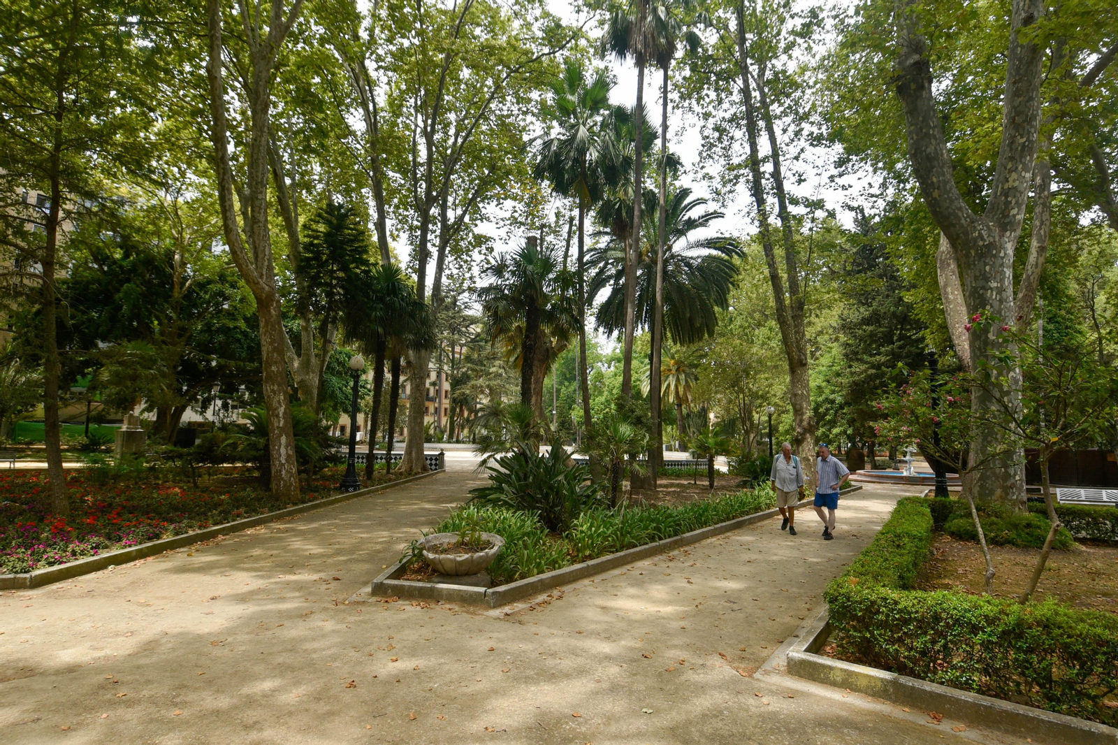 El Parque María Cristina.
