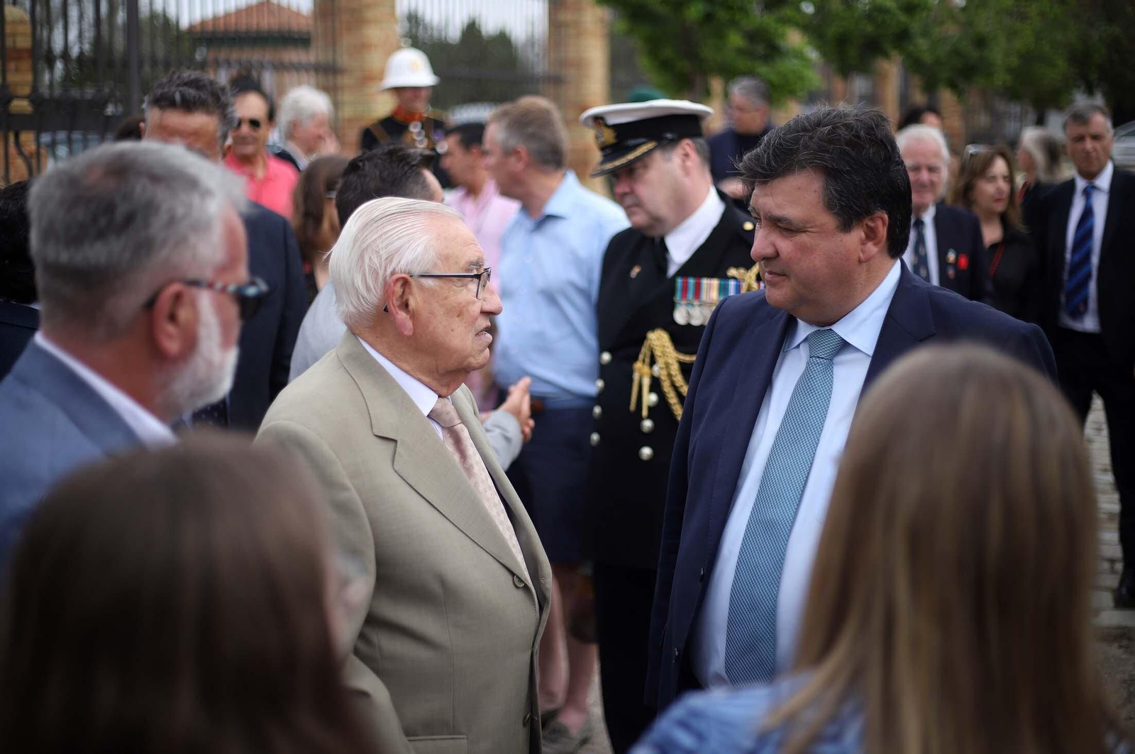 La ceremonia conmemorativa del 80 aniversario de la aparición del cuerpo de William Martin, en imágenes