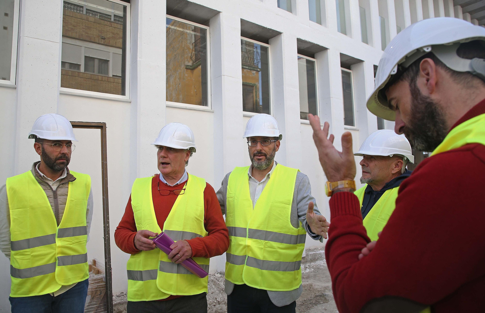 Fotos de la visita al nuevo mercado de la Concepción en La Línea Fotos de la visita al nuevo mercado de la Concepción en La Línea