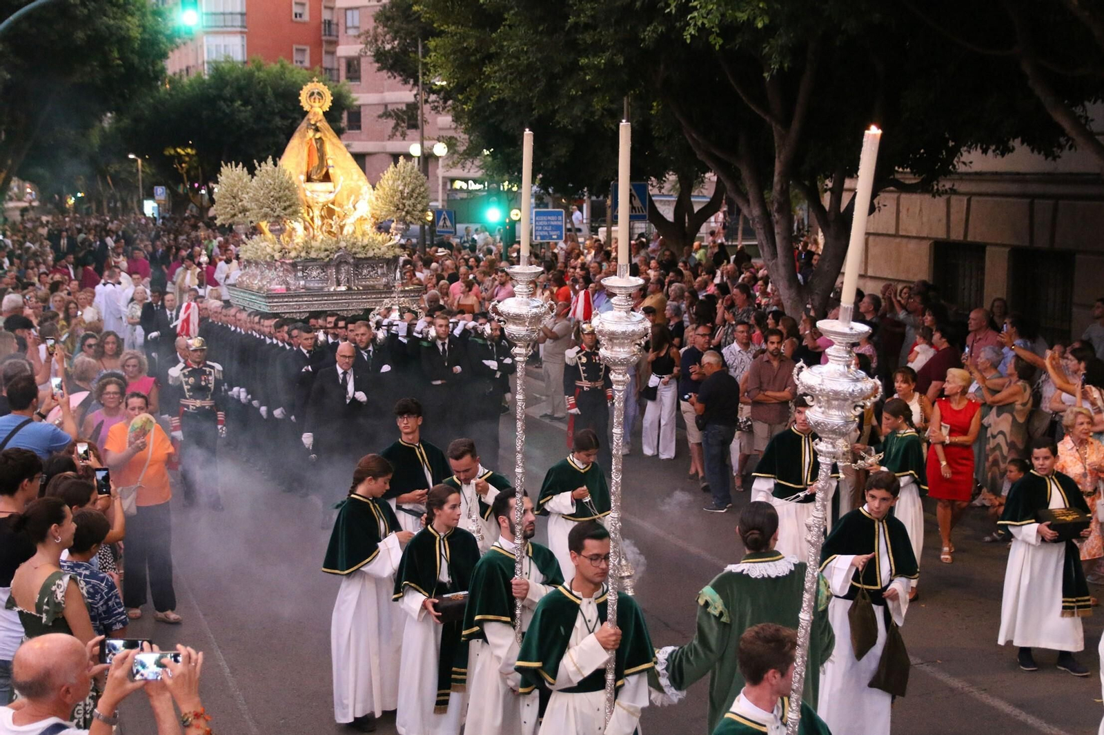 Las procesión de la Virgen del Mar, en imágenes