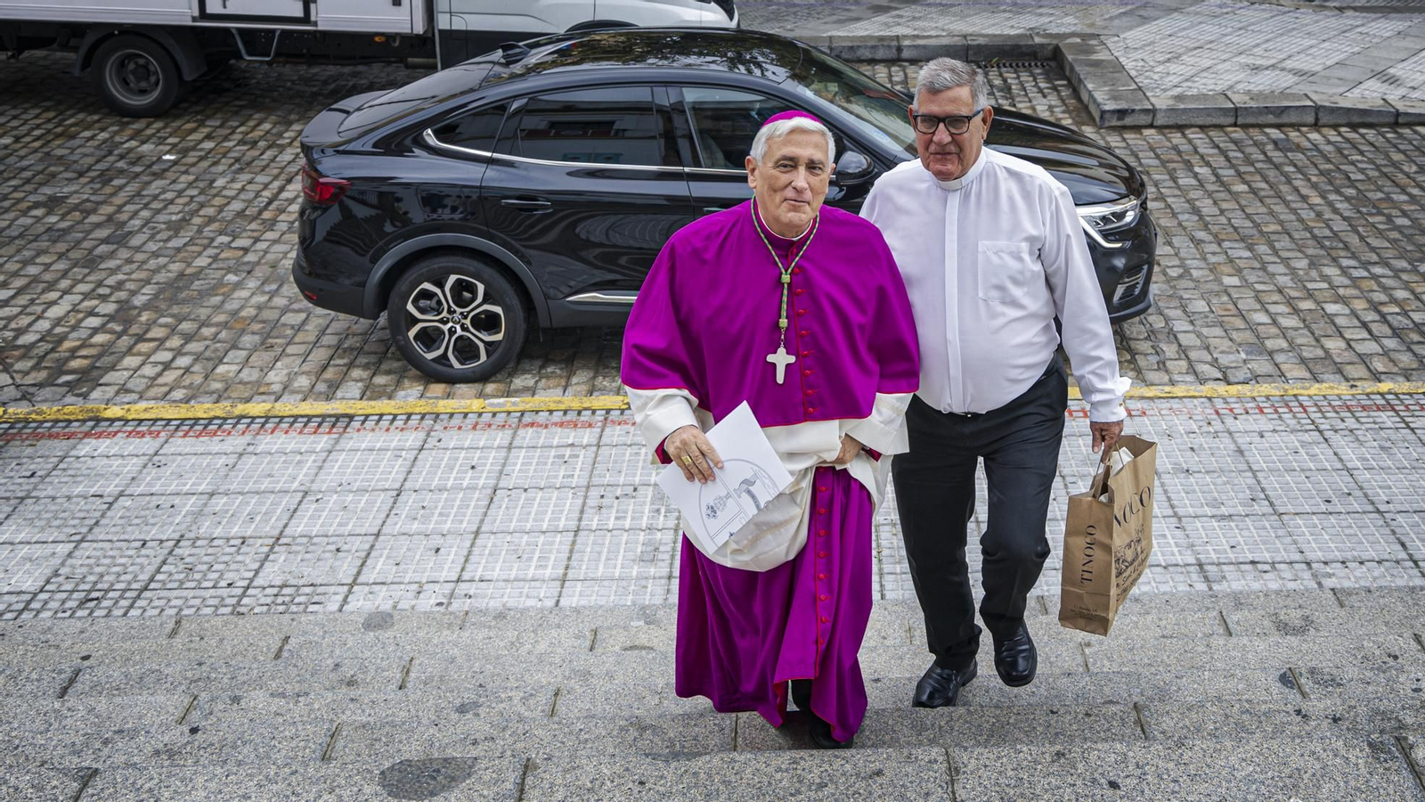 Las imágenes de la función votiva a la Patrona de Cádiz en Santo Domingo.