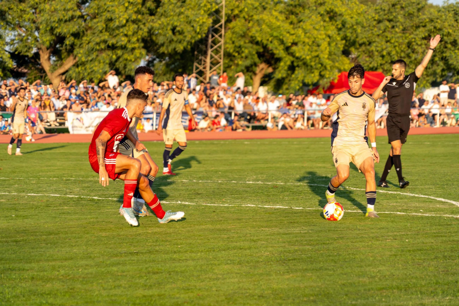 Imágenes del XXXIX Memorial Manuel González Rodríguez entre el Recreativo de Huelva - Sevilla Atlético