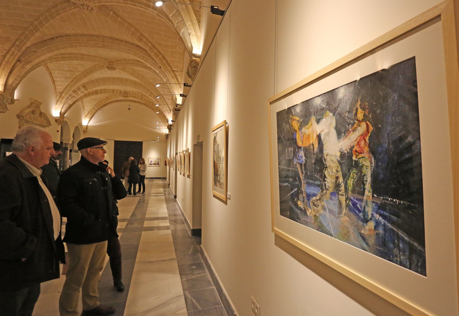 Exposición de Juan Carmona titulada El Tiempo y La Danza en los Claustros de Santo Domingo dentro de los actos paralelos del Festival de Jerez 2020