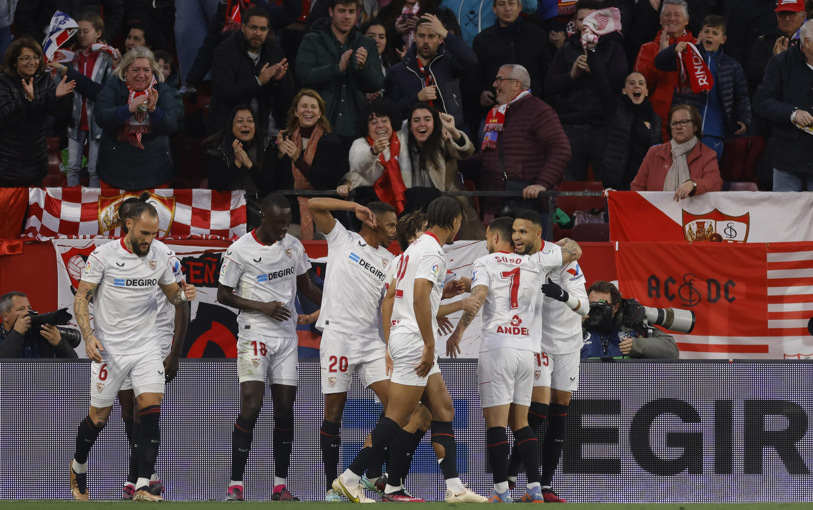 Las imágenes del Sevilla-Mallorca