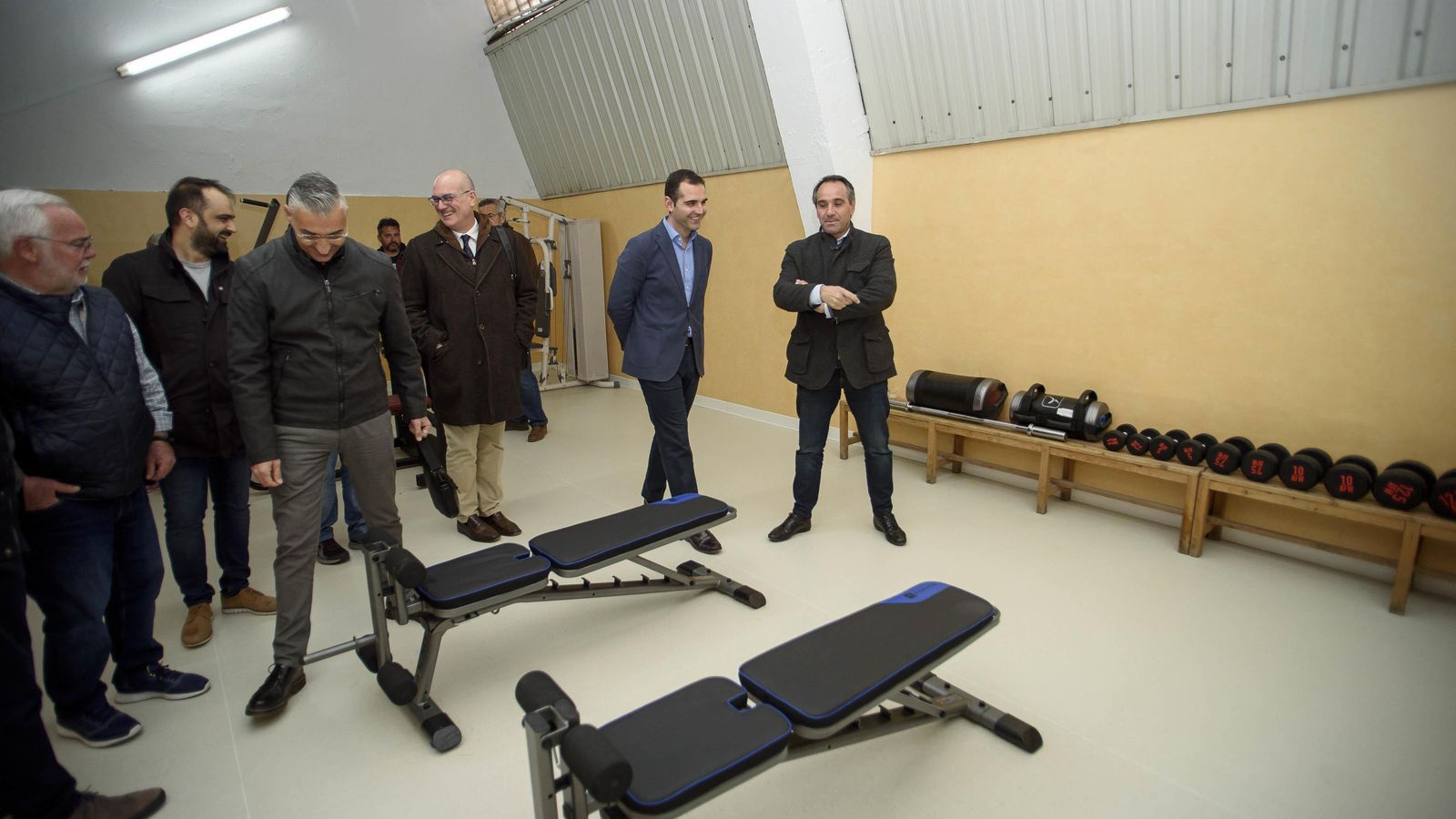 Las dependencias del gimnasio han sido remodeladas