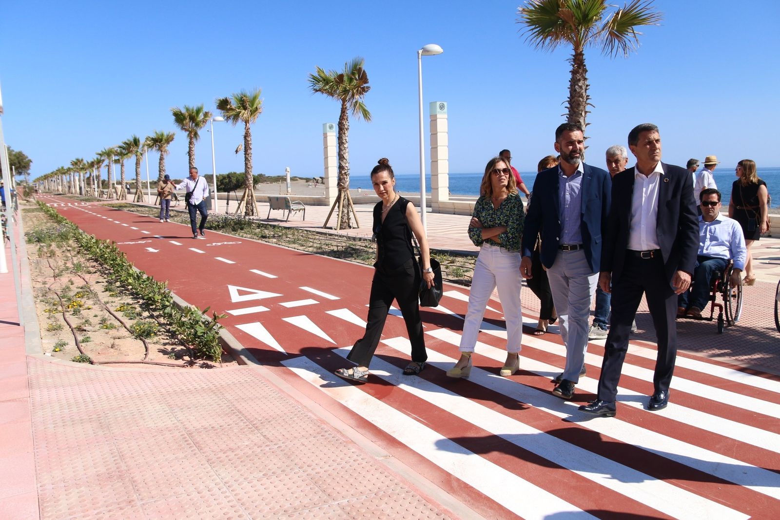 El delegado del Gobierno de España en Andalucía ha visitado las obras.