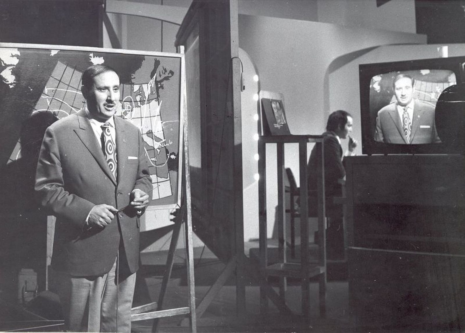 Fernando Medina, dando el tiempo.