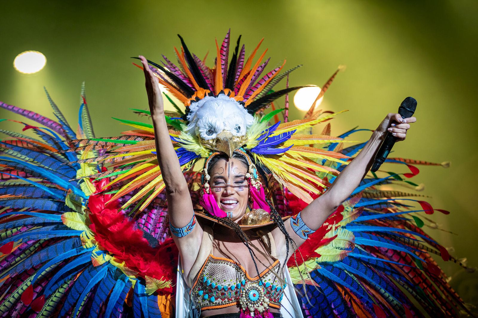 Las mejores imágenes del pregón de India Martínez del Carnaval de Cádiz 2022