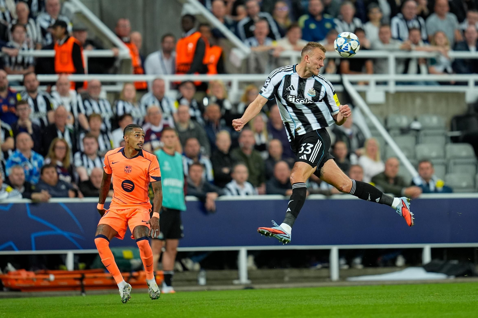 Las fotos del Newcastle-Barcelona