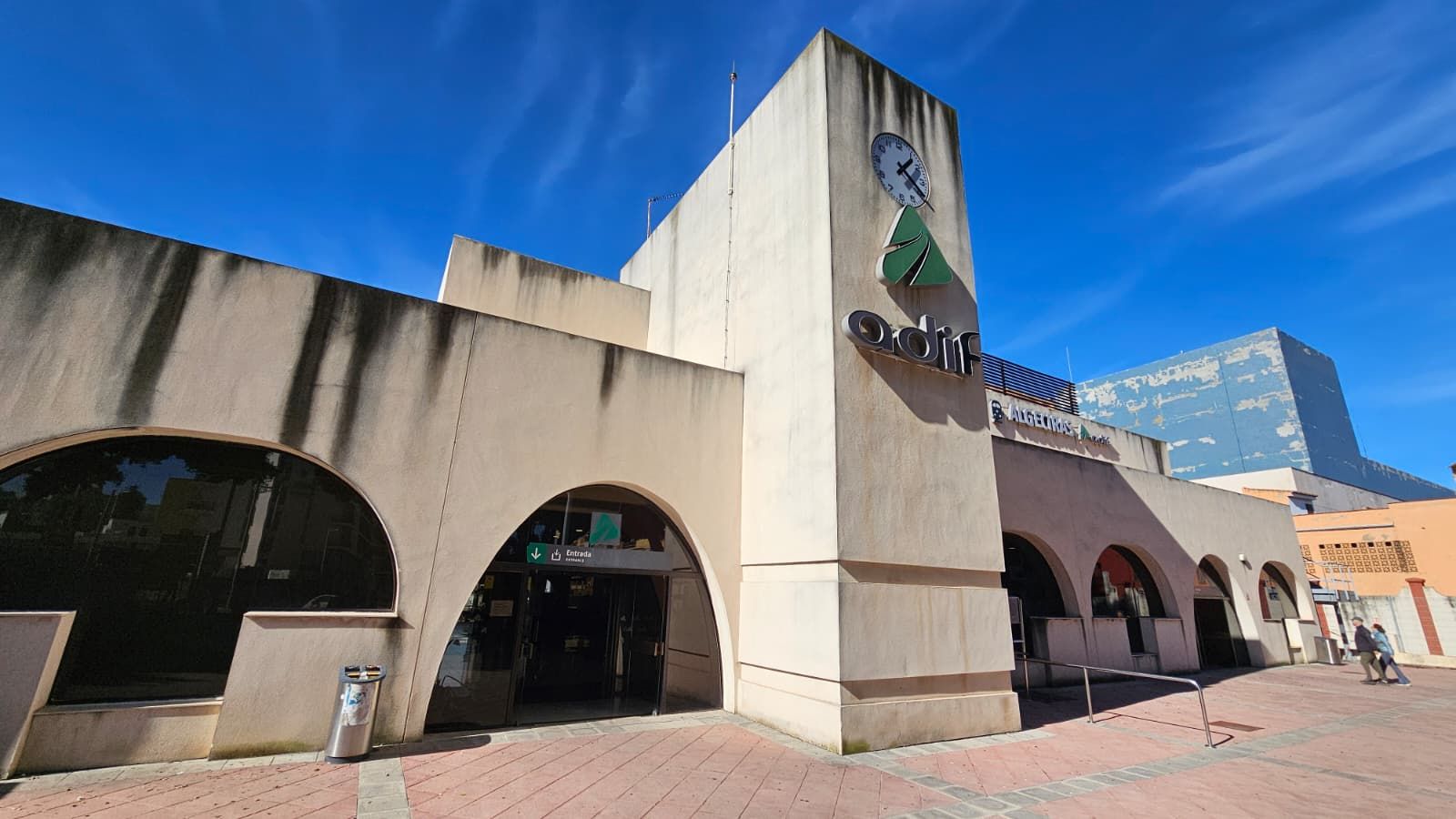 La estación de tren de Algeciras.