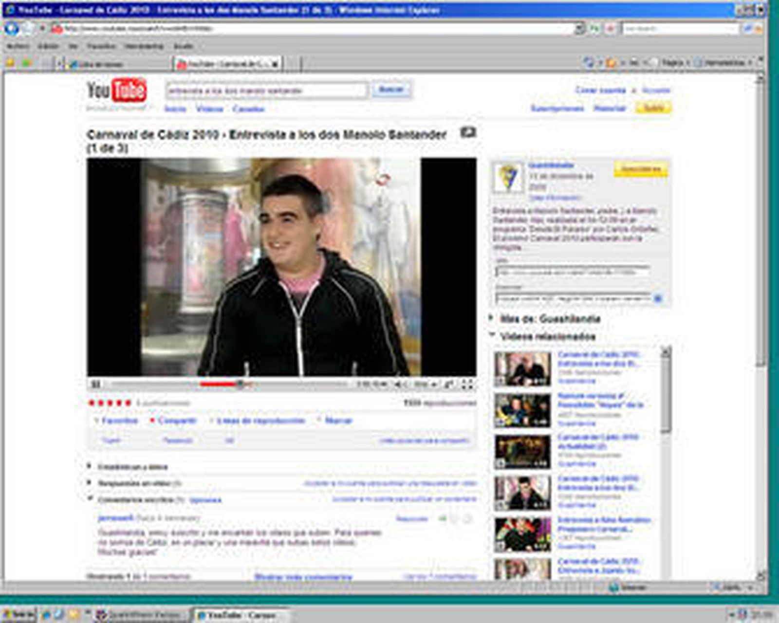 Los 'manolos' Santander frente a frente en Ondaluz