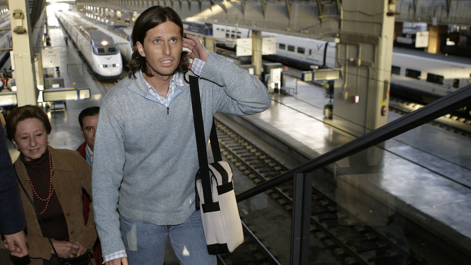 Villanueva, a su llegada a Sevilla tras un proceso de cuatro años.