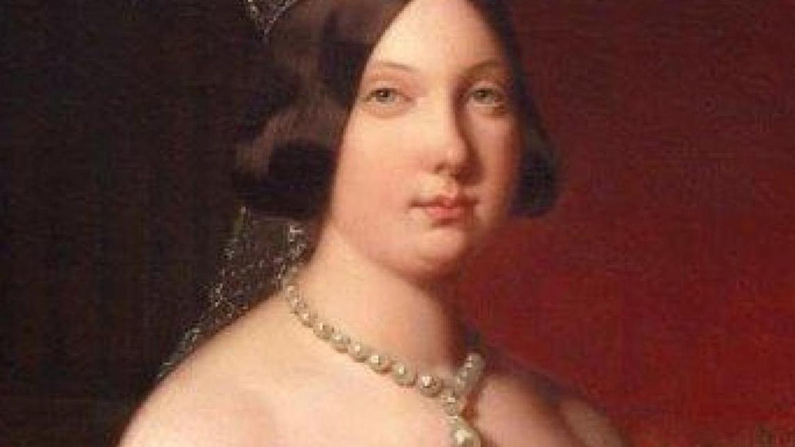Retrato de Isabel II.