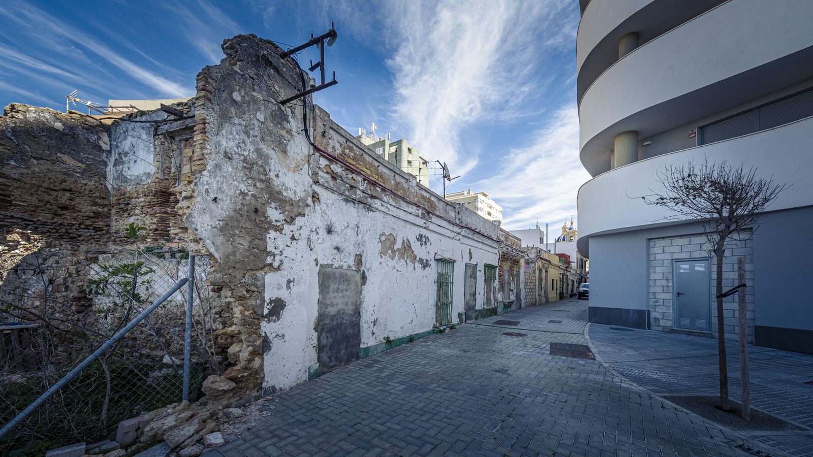 La actual calle San Bartolomé.