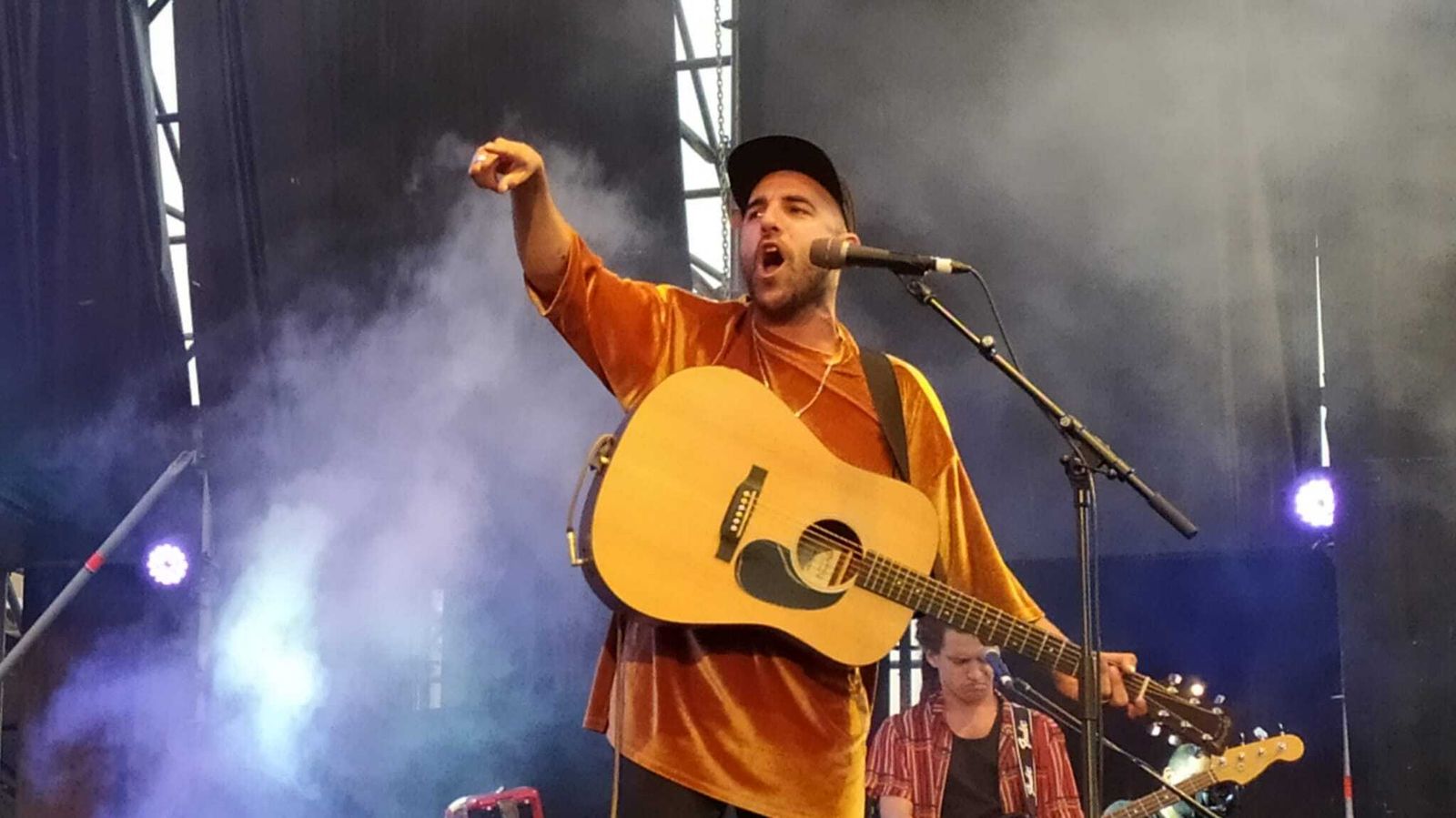 Nil Moliner, durante el concierto que ofreció en San Fernando.