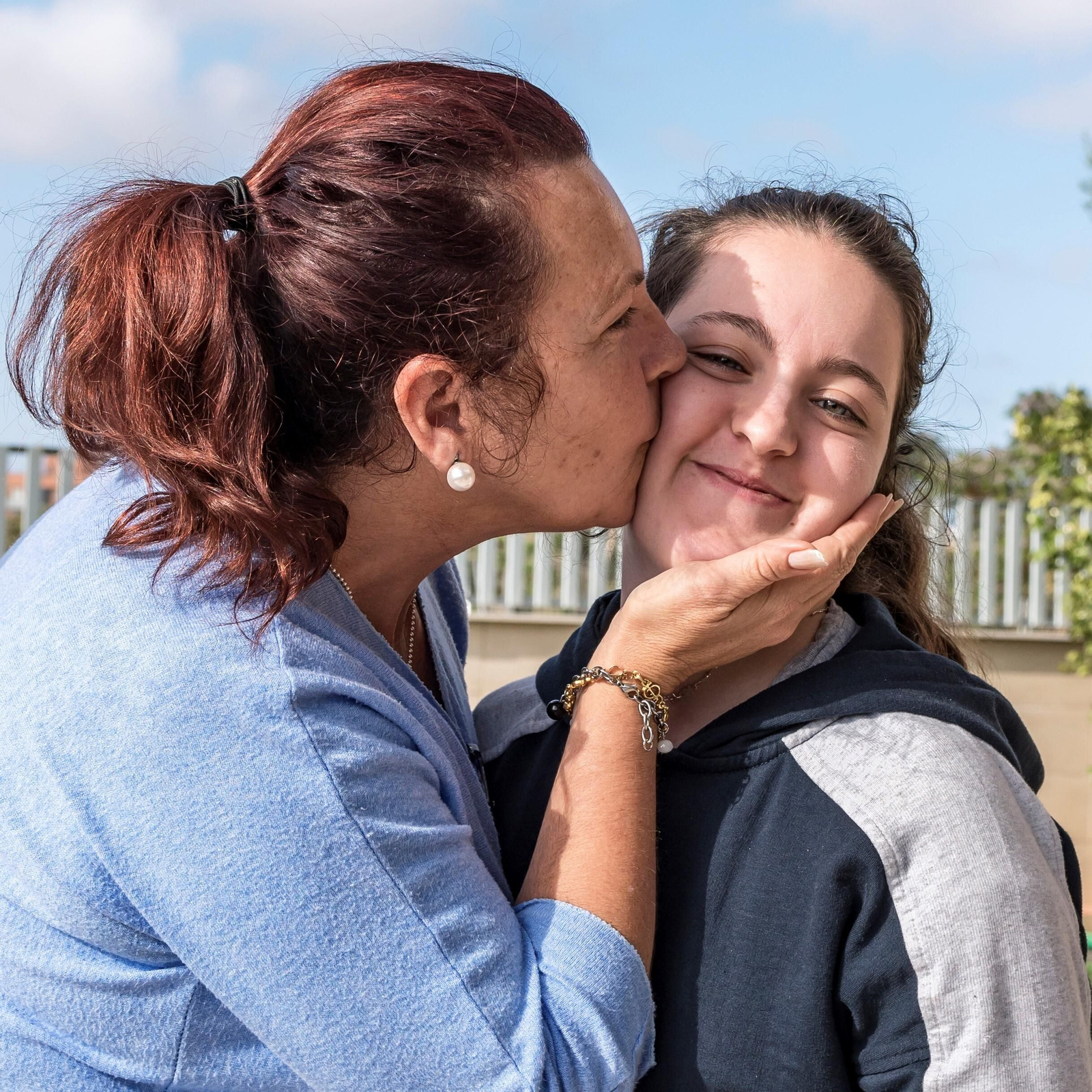 Conchi Valdés y su hija Marina en Valencia donde vivieron dos años en la casa Ronald McDonald. Conchi Valdés y su hija Marina en Valencia donde vivieron dos años en la casa Ronald McDonald.
