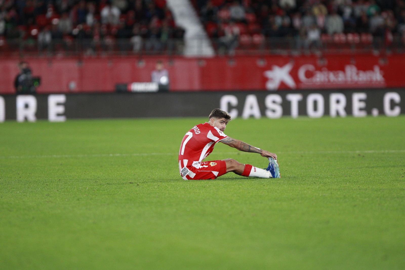 Imágenes del partido de fútbol U.D. Almería-Real Betis Balompié
