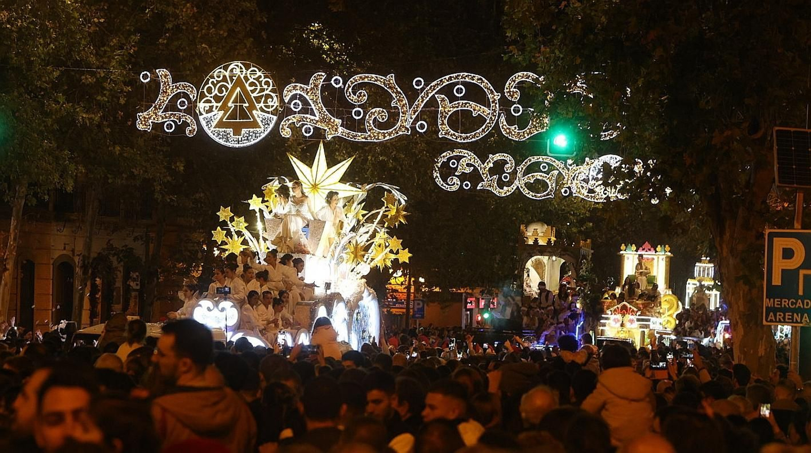Las mejores imágenes de la noche de la Cabalgata de Reyes