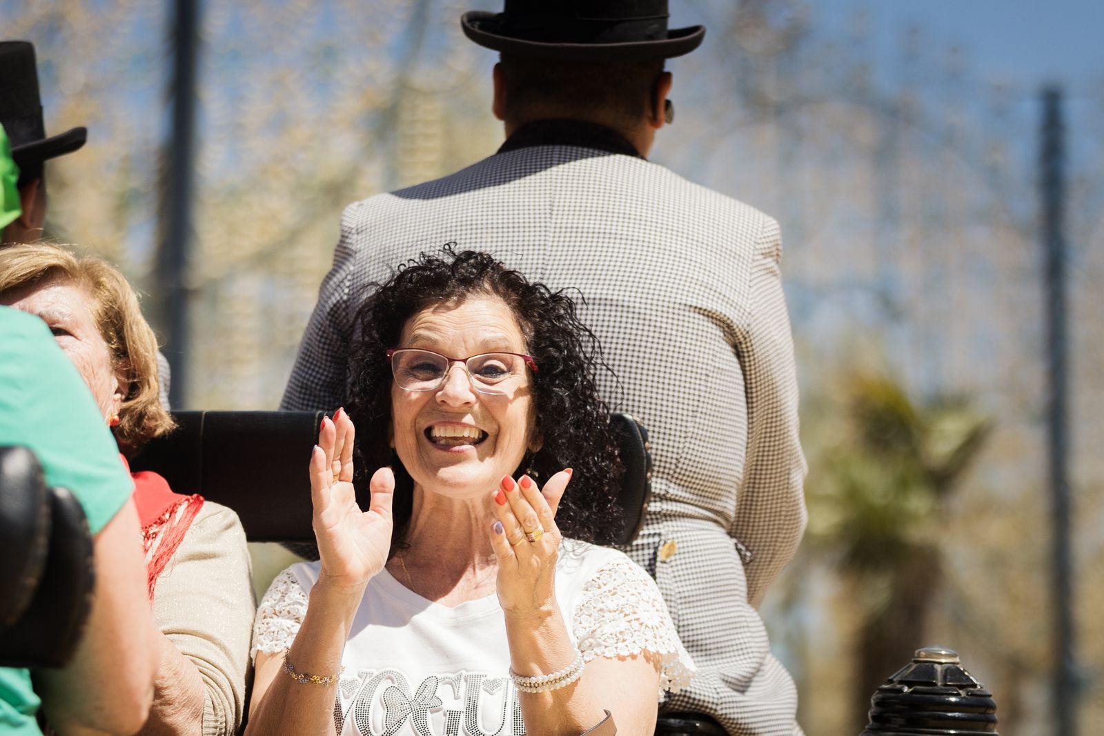 Búscate en las fotos del sábado en la Feria de Jerez
