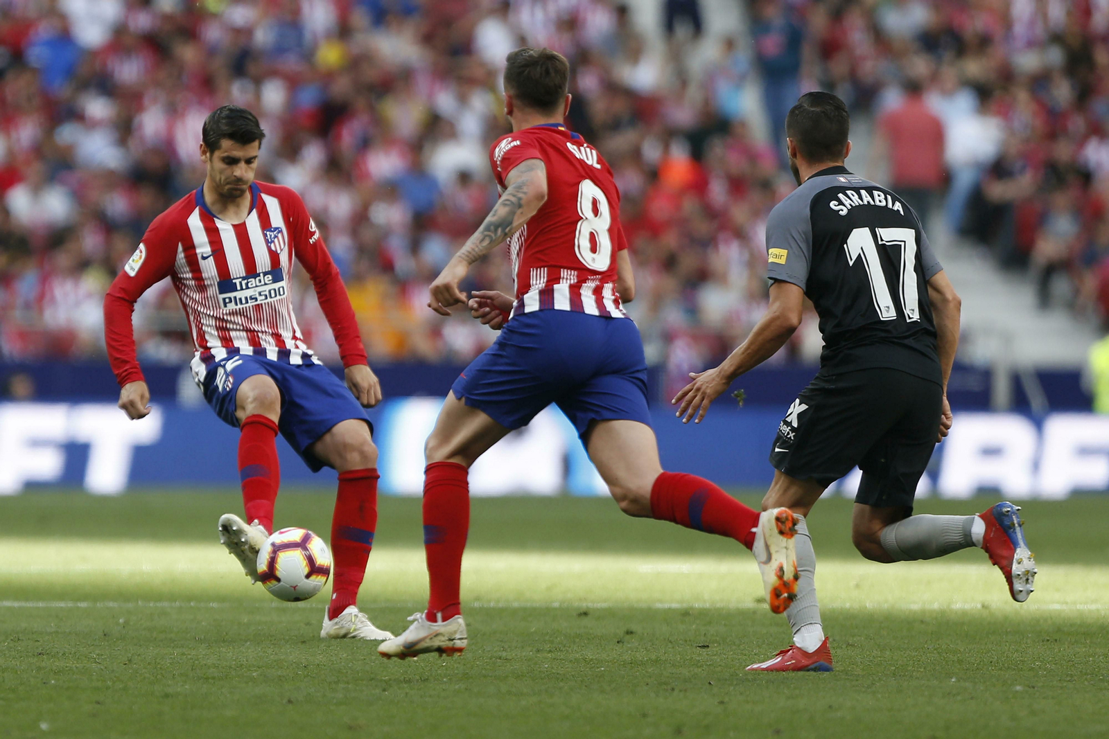 El Atlético de Madrid-Sevilla FC, en imágenes
