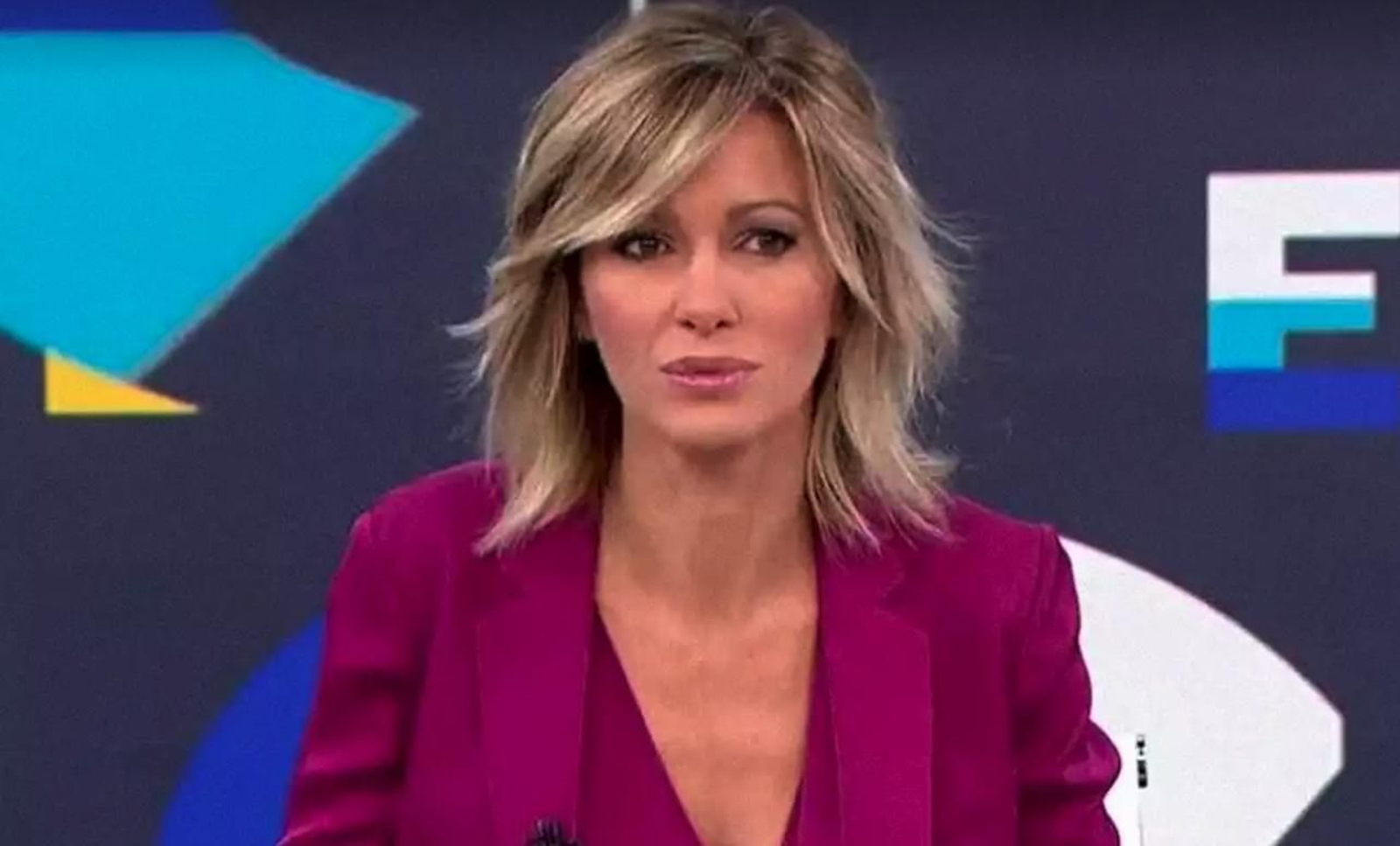 Susanna Griso, en el plató de su programa, 'Espejo Público'.