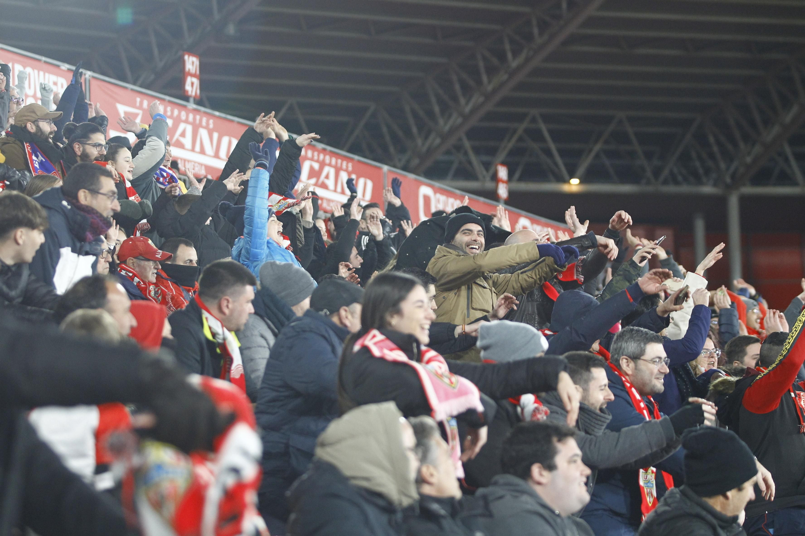 Imágenes del partido U.D. Almería-R.C.D. Espanyol