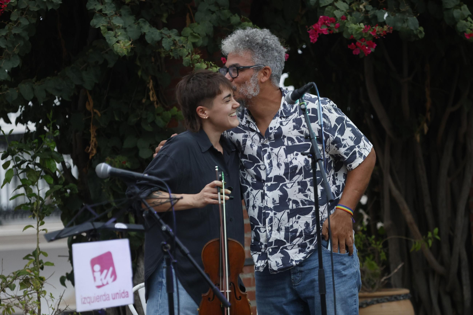 Fotos del recital poético de Izquierda Unida en Algeciras