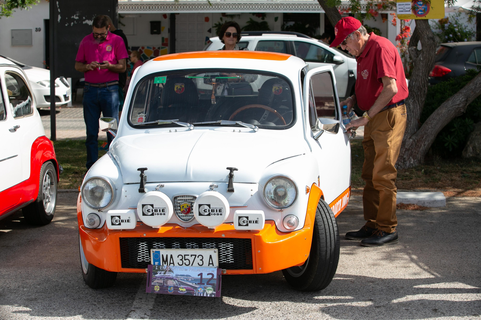 Fotos de la concentración de Seat 600 en Palmones