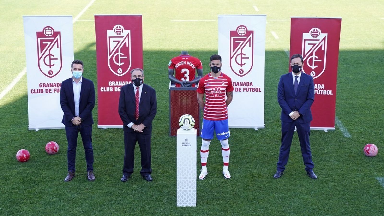 Fran Sánchez, Pepe Macanás, Nahuén Pérez y Antonio Fernández Monterrubio.