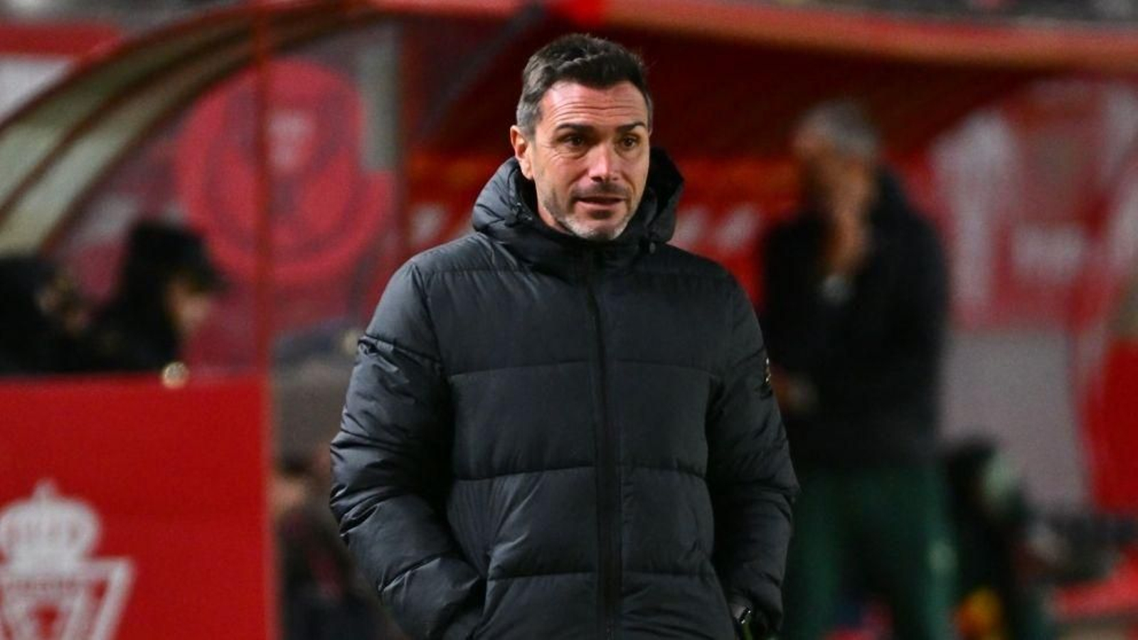 Adrián Colunga, técnico del Real Murcia.