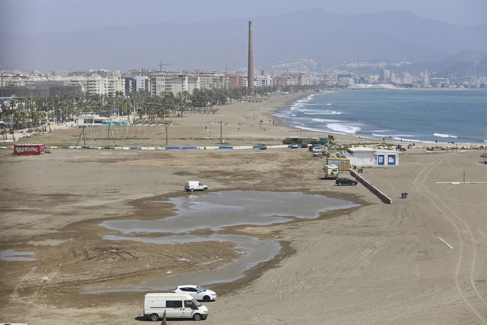 La zona de Sacaba Beach: