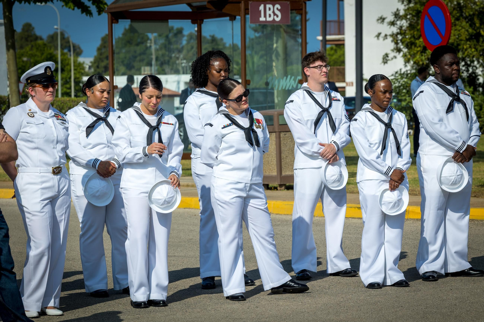 Las imágenes de la ceremonia de cambio de mando de EEUU en la Base de Rota