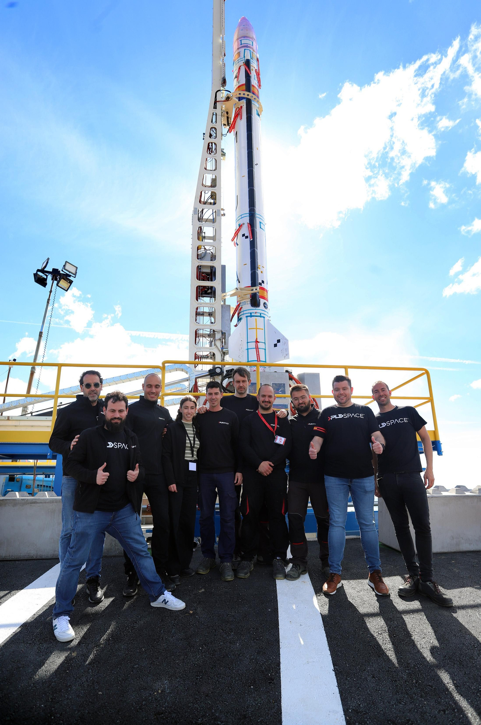 Imágenes del Cohete Miura 1