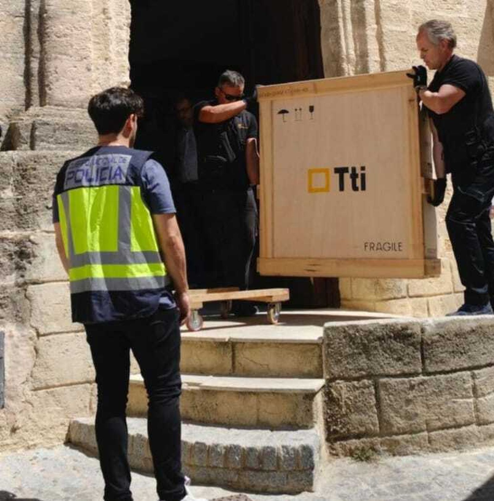 Una de las pinturas de Picasso que ya se encuentran en el museo vejeriego.