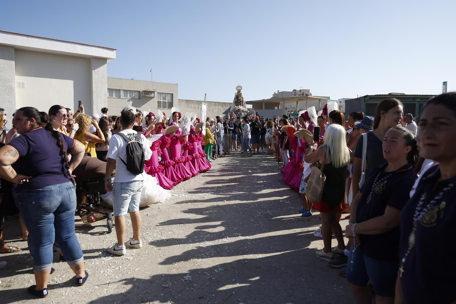 Fotos de la procesión de la Virgen del Carmen en La Línea