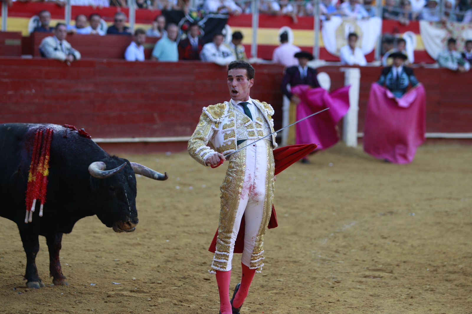 Imágenes de la corrida de toros del jueves en la Feria de Almería 2024