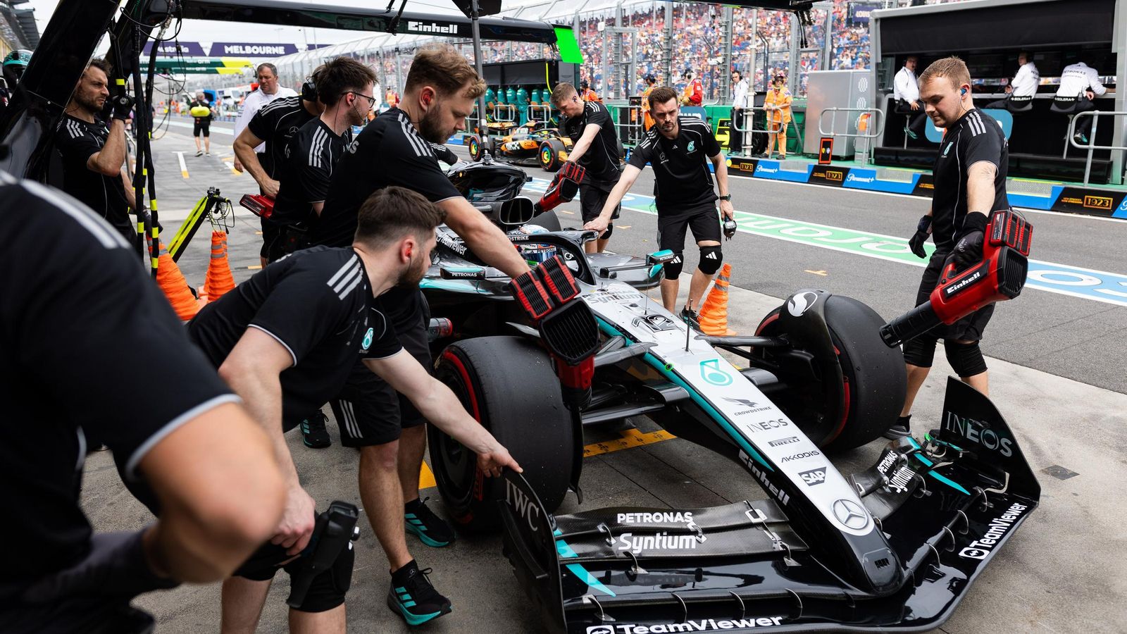 Los fotos del arranque de la Fórmula 1 en Melbourne