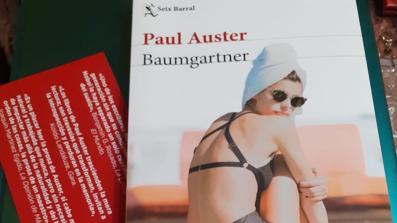 Detalle de la portada de 'Baumgartner: Vivir con miedo a perder es negarse a vivir'