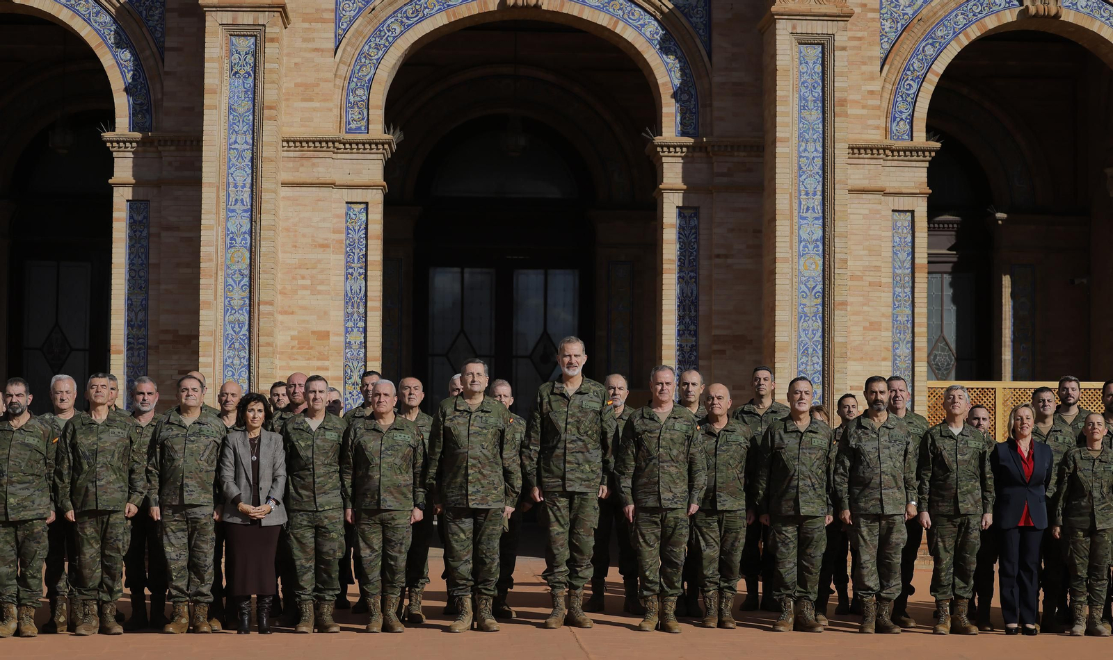 Las fotos de la visita de Felipe Vl a Capitanía
