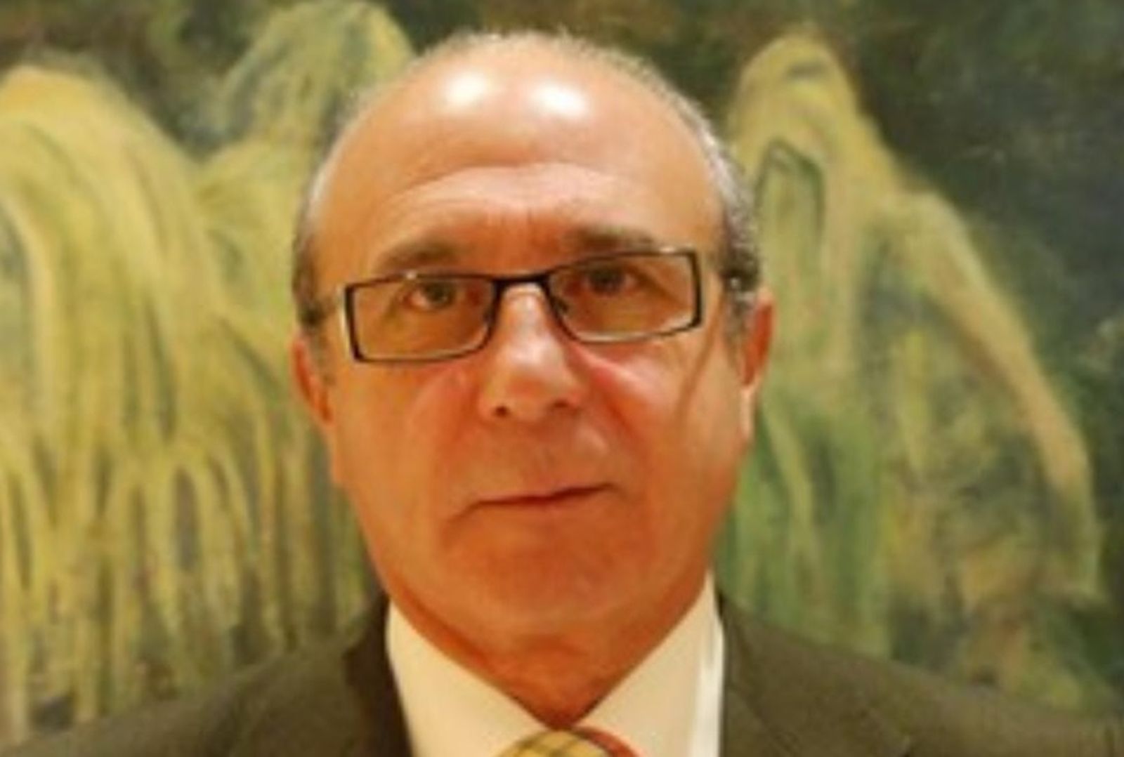 El cofrade Joaquín Fajardo