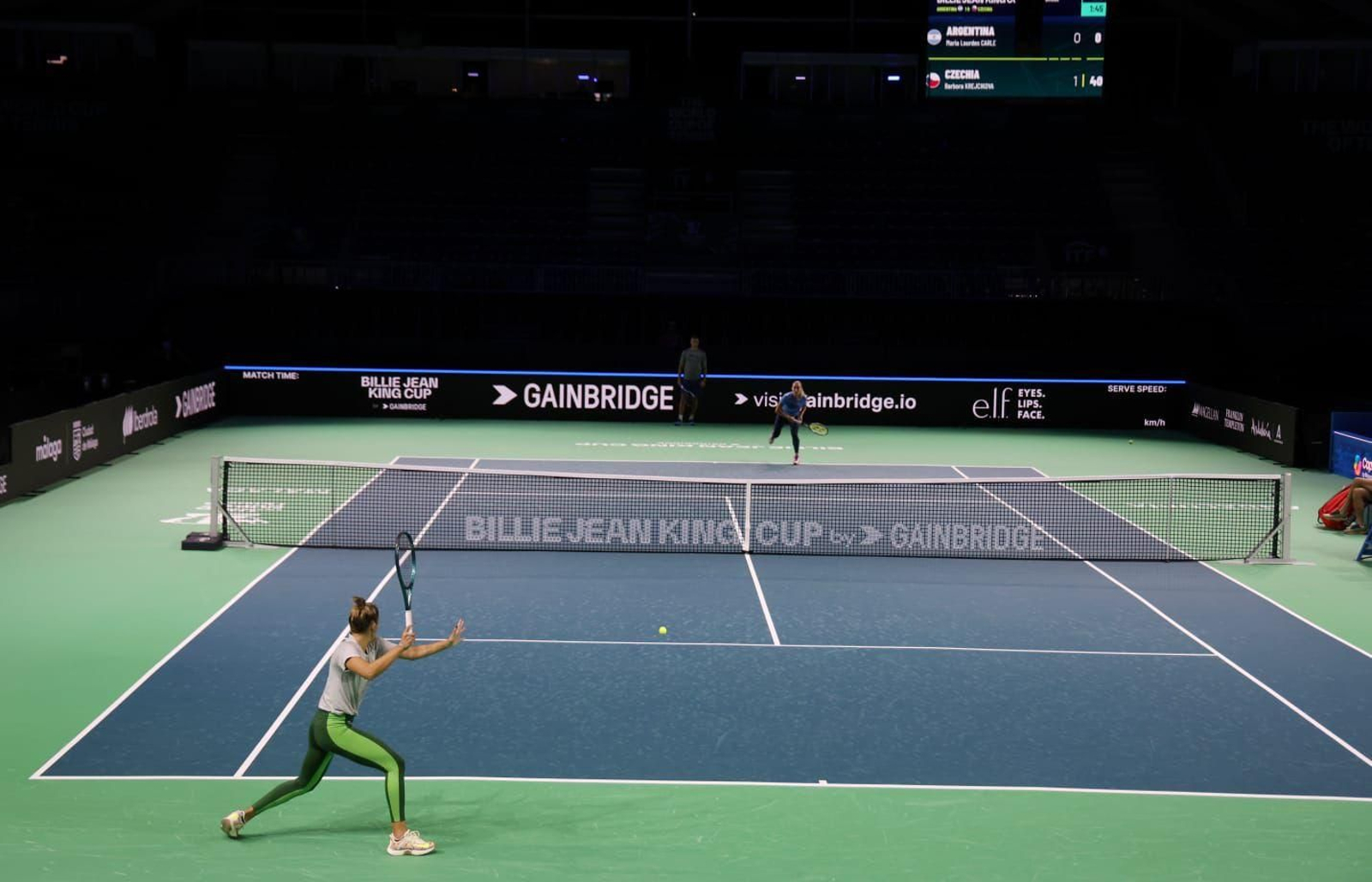 Imagen de la pista construida en las proximidades del Carpena.