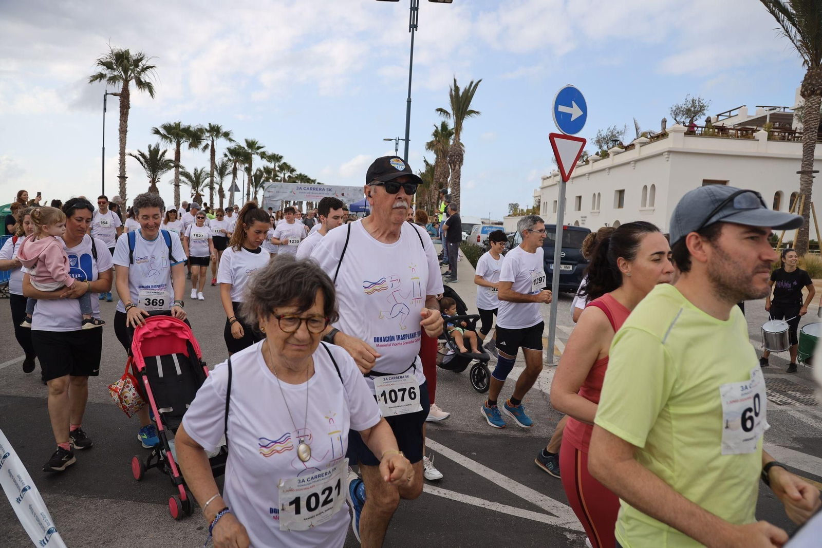 Las fotos de la 3ª carrera solidaria Memorial Vicente Granados en Málaga