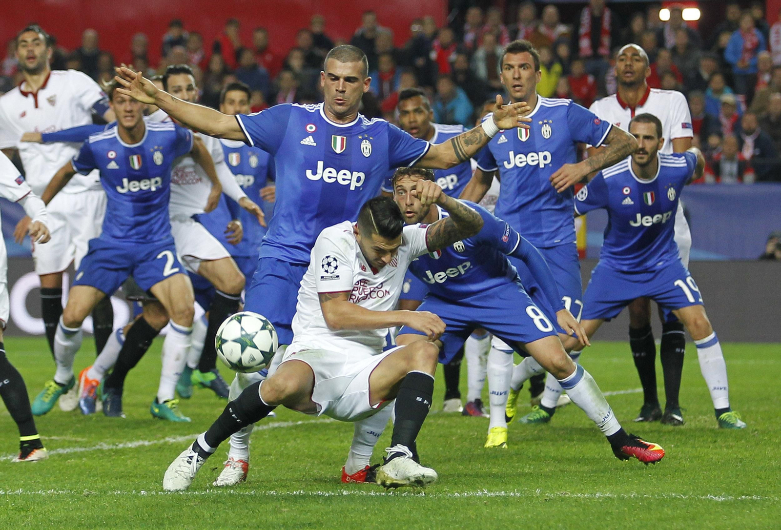 El Sevilla-Juventus de 'Champions'
