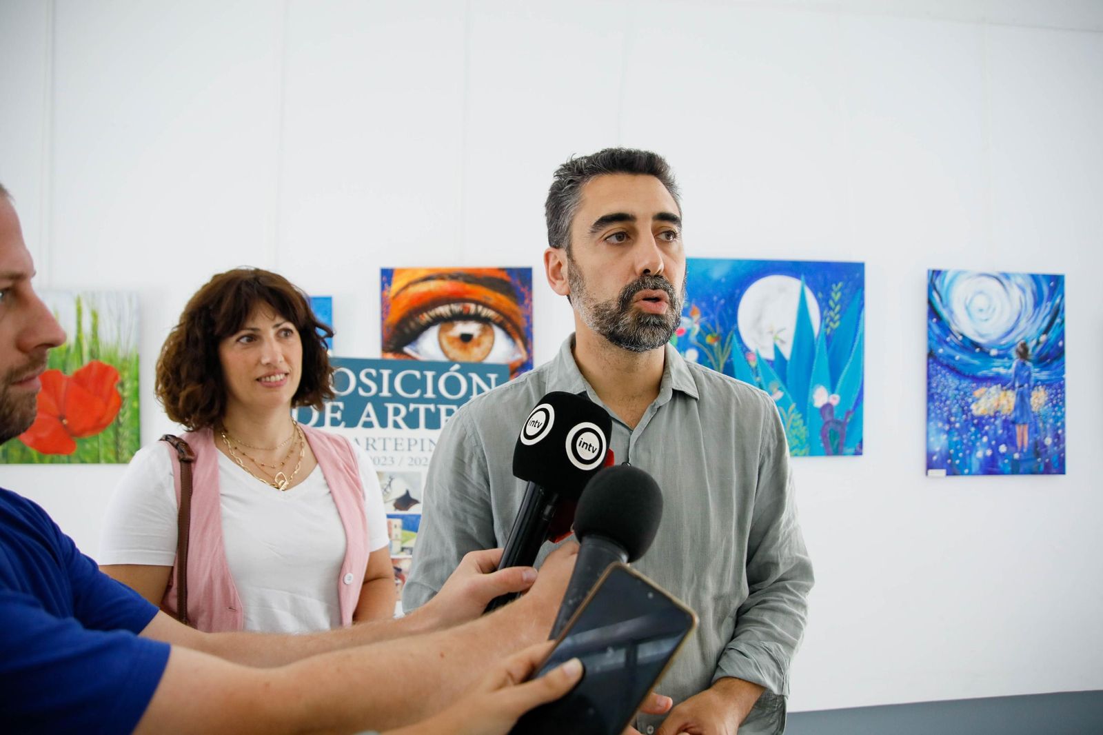 Exposición Arte Pintura de la sala Jairán, en imágenes